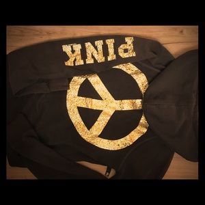 Vs pink bling sweatsuit set